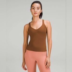 Lululemon Align Waist Length Tank Top *Roasted Brown Size 10